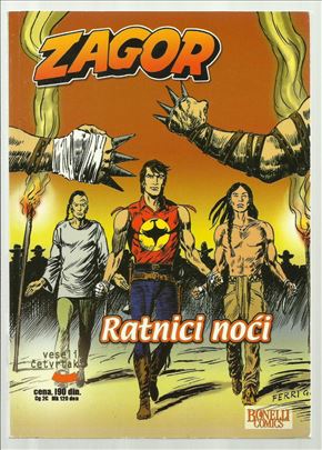 Zagor VČ 36 Ratnici noći