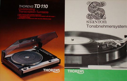 Thorens TD 110  +  Stanton 681 EEE