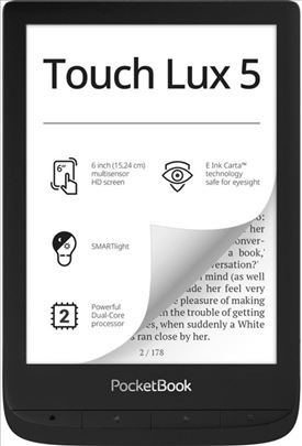 PocketBook 628 Touch Lux 5 Crni