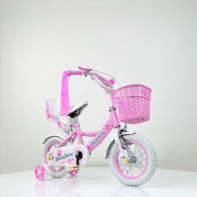 Dečija bicikla vel.12 model Nina Rosa 722 roze