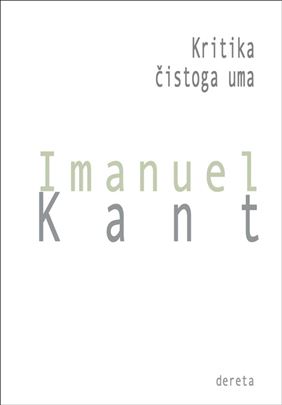 Kritika čistog uma nova knjiga Imanuel Kant  