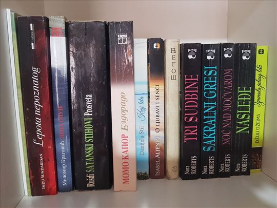 Prodajem preko 350 knjiga