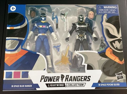Power Rangers Blue Ranger Vs. Psycho Silver 15cm