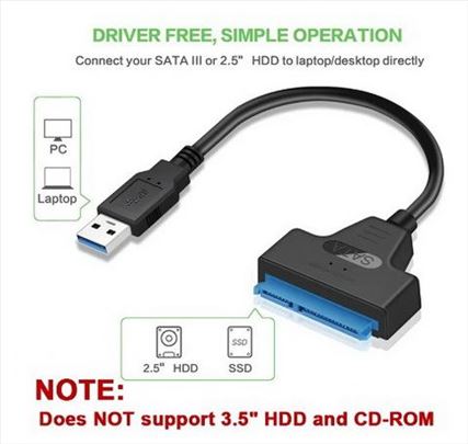 SATA to USB 3.0 / 2.0 Cable