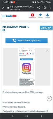 Instagram profil 4K