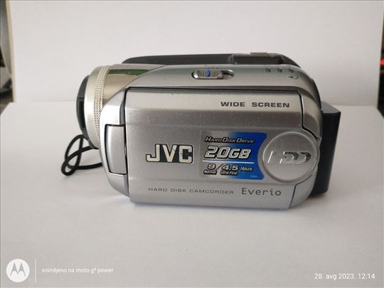 JVC GZ-MG27E hdd 20gb video kamera