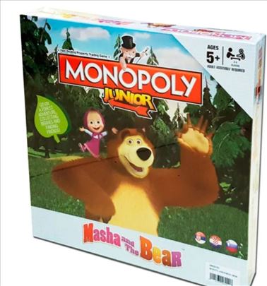 Monopol za mlađu decu Maša I medved