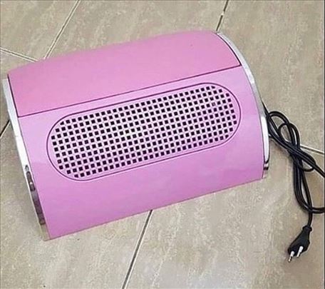 Aspirator sa 3 kulera u roze i beloj boji 