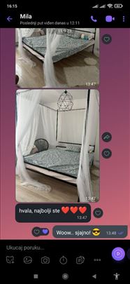 M22 - krevet od metala - metalni krevet - domaća 