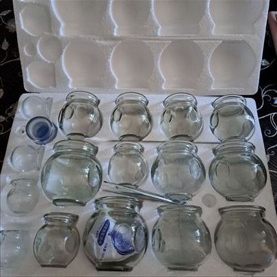 Cupping  staklene  vakum čaše
