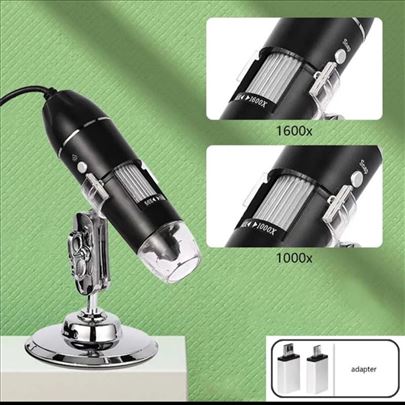Digitalni USB mikroskop sa uveličanjem 50-1600X 2m