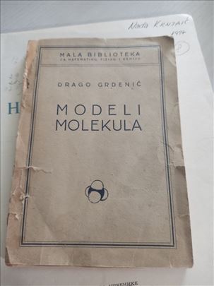 Drago Grdenic,Modeli molekula,Skolska knjiga