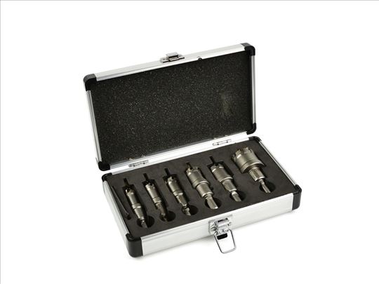 Set krune za rupe za metal titanijum 6 kom 16-35