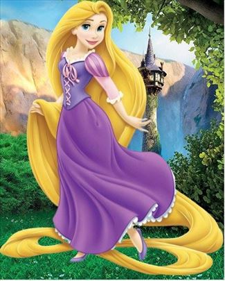 Zlatokosa Rapanzel Rapunzel Tangled kostim haljina