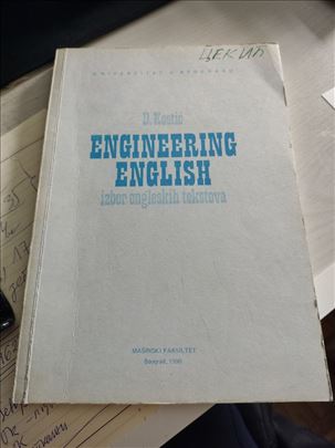 D.Kostic, Engineering English,za studente mašinstv