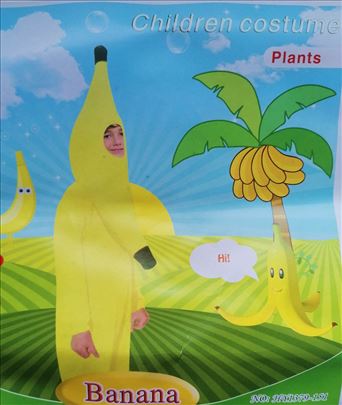Banana kostim banane za decu voce povrce