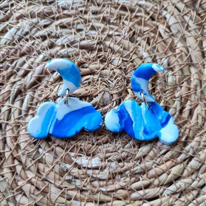 Polimerske gline minđuša