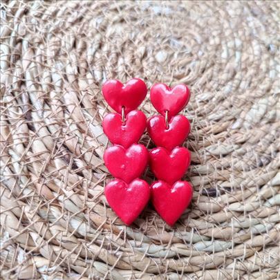 Polimerske gline minđuša