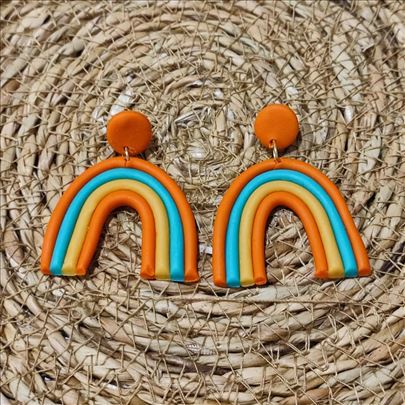 Polimerske gline minđuša