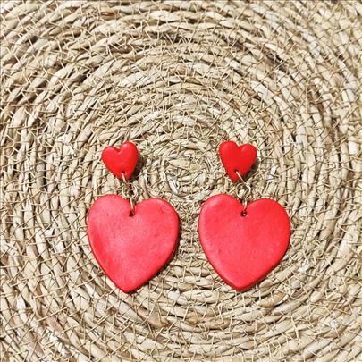 Polimerske gline minđuša