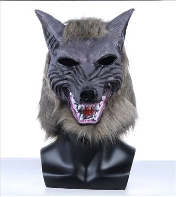 Vuk maska kostim vuka vukodlaka veću decu odrasle