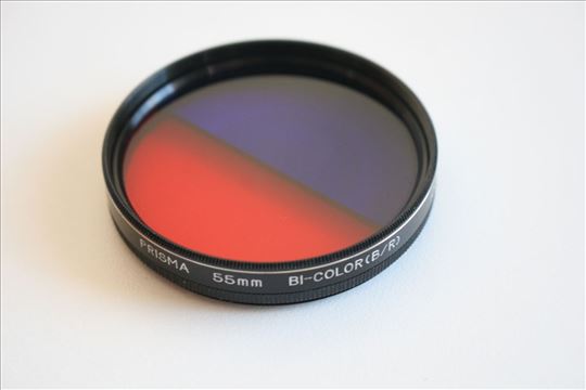 Filter Prisma 55mm BI-COLOR (B/R) dvobojni