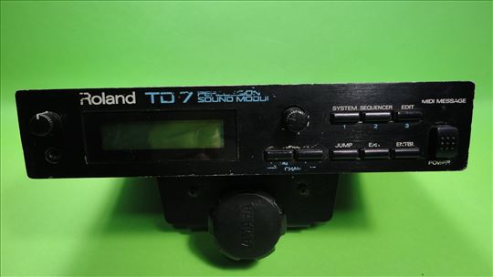 Roland TD 7 !