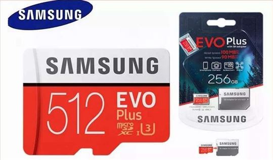 Samsung Evo Plus 256GB Micro SD Kartica 