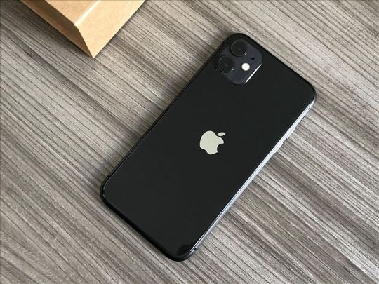 iPhone 11 64GB Black Sim Free Novo 100% Baterija