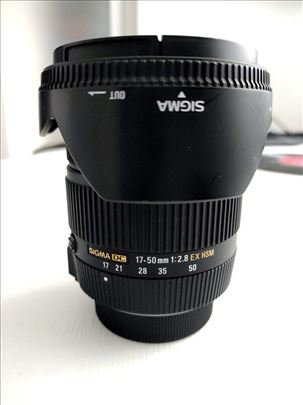 Sigma DC 17-50mm f/2.8 EX HSM za Nikon