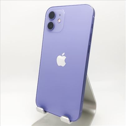 iPhone 12 64GB Purple Sim Free novo! 100% Baterija