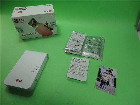 LG PD239 Photo Printer, prenosni mini foto štampac