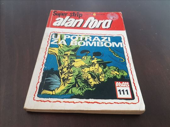 U potrazi za bombom Alan Ford 111 Super strip Vjes