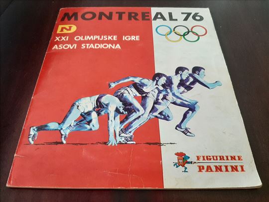 Montreal 76 Album za slicice kolekcionarski