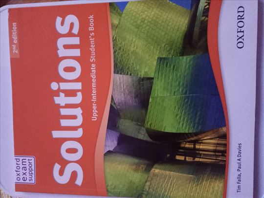 Solutions 2rd edition Upper-intermediate, udžbenik