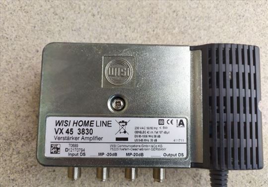 Pojačavač TV signala WISI VX45 pojačalo kablovske