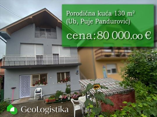 Porodična spratna kuća, Puje Pandurović, Ub