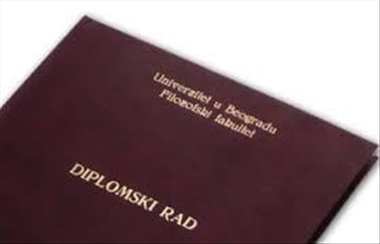 Izrada diplomskih, seminarskih, maturskih radova