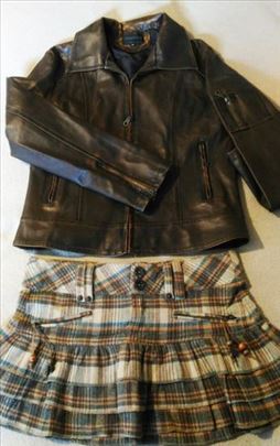 Terranova karo pamučna suknja S/M