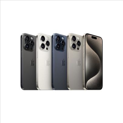iPhone 15 Pro 1TB White Titanium novo na stanju BG