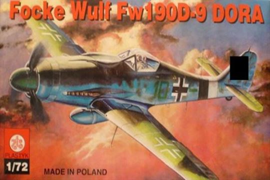 1/72 Maketa aviona Focke Wulf Fw 190 D-9 Dora