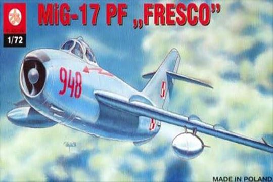 1/72 Maketa aviona MiG 17 PF Fresco