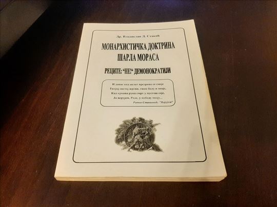 Monarhistička doktrina Šarla Morasa Osnovi 