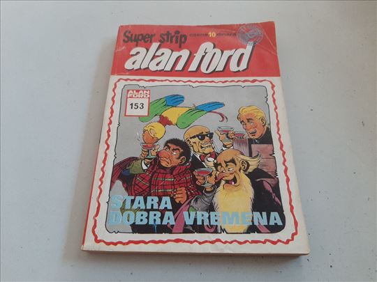 Stara dobra vremena Alan Ford 153 Super strip Vjes