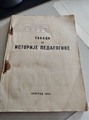 Tabaci iz istorije pedagogike,1946.