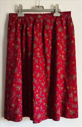Vintage cvetna suknja sa postavom br.44/L 