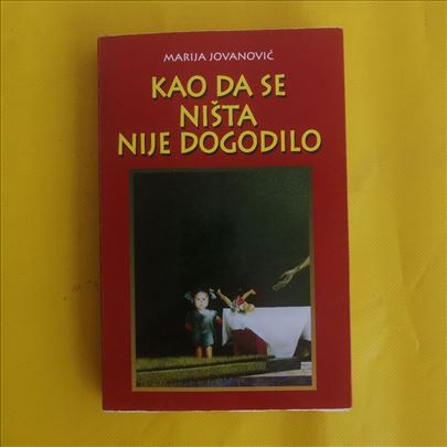 Marija Jovanović - Kao da se ništa nije dogodilo 