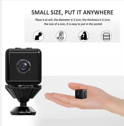F9 mini smart kamera, praćenje preko aplikacije