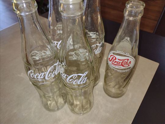 Coca Cola Pepsi Cola stare flašice