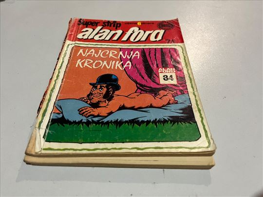 Najcrnja hronika 84 Alan Ford Super strip